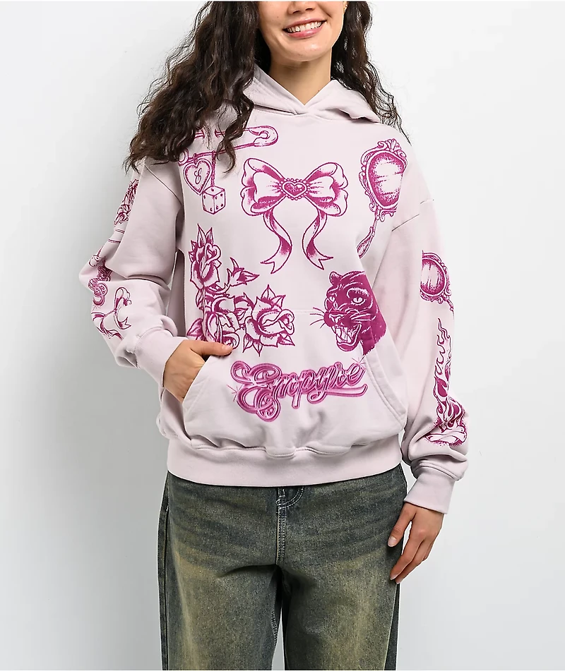 Empyre Scattered Pink Hoodie