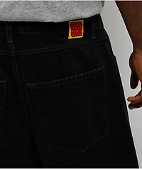 Empyre Schmutz Black Wash Loose Fit Skate Shorts