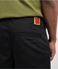Empyre School Black Loose Skate Pleated Chino Pants
