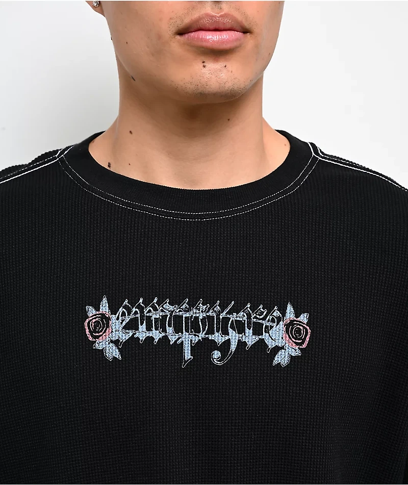 Empyre Scorpio Season Black Thermal Long Sleeve T-Shirt