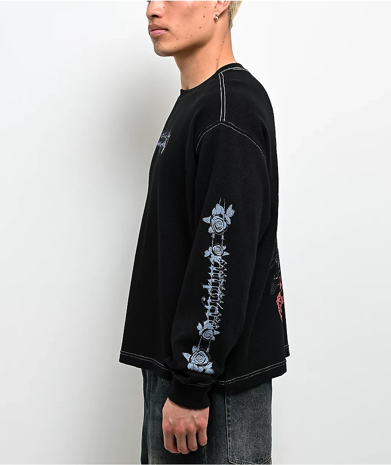 Empyre Scorpio Season Black Thermal Long Sleeve T-Shirt