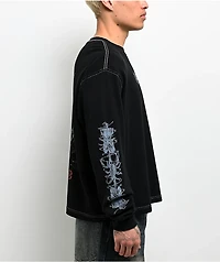 Empyre Scorpio Season Black Thermal Long Sleeve T-Shirt