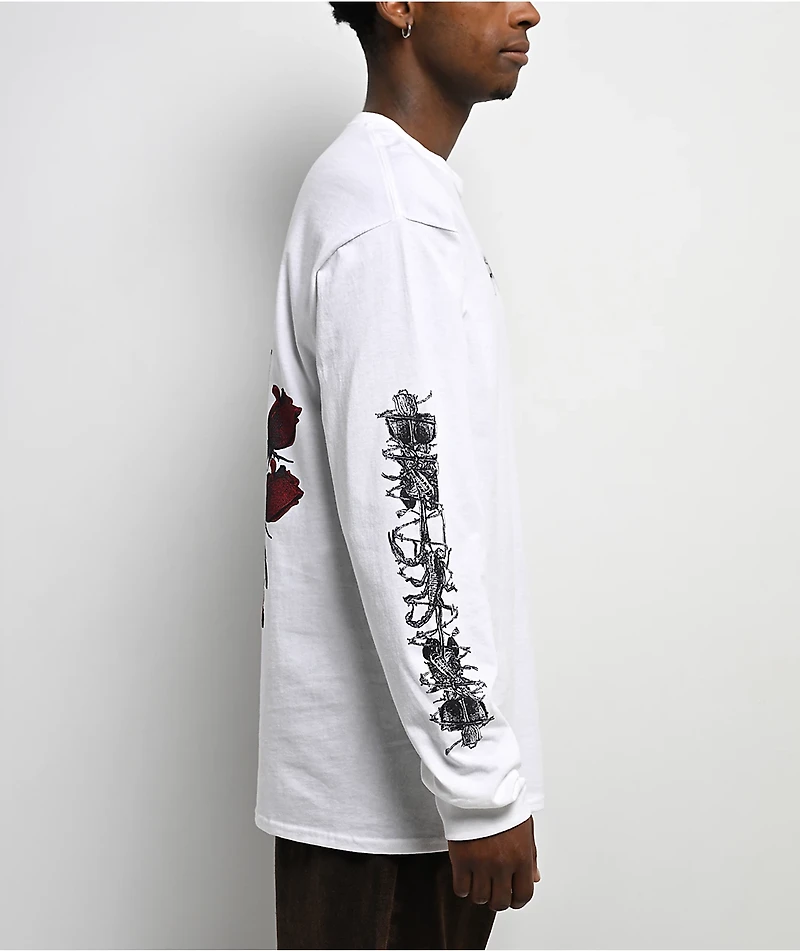 Empyre Scorpio Season White Long Sleeve T-Shirt