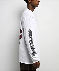 Empyre Scorpio Season White Long Sleeve T-Shirt