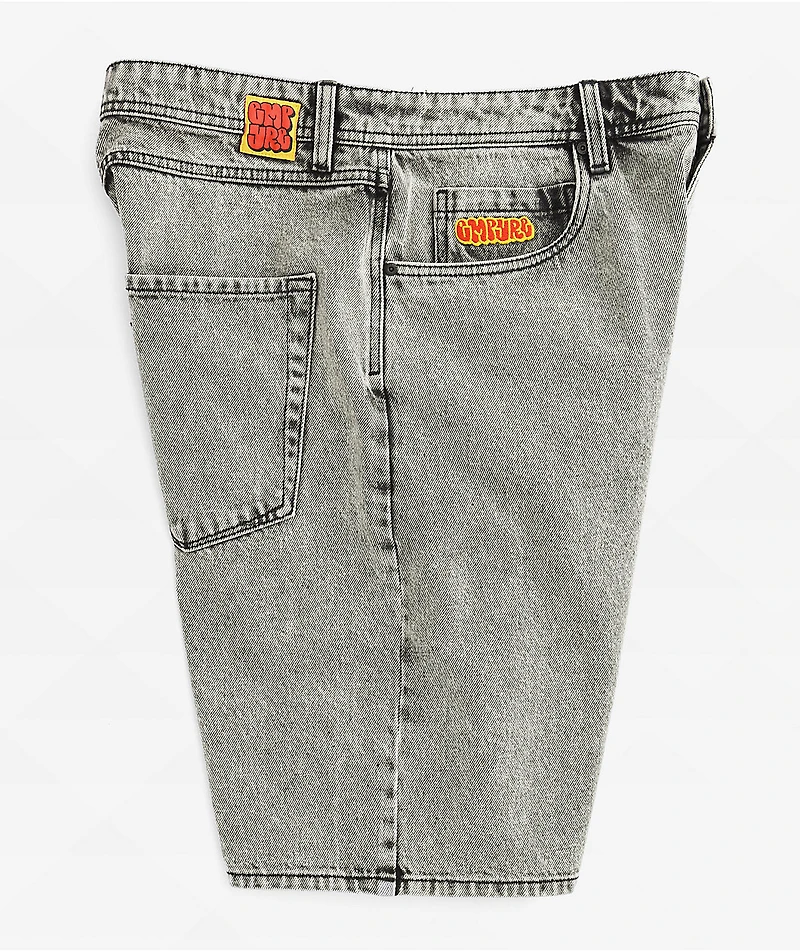 Empyre Scramble Grey Denim Skate Shorts