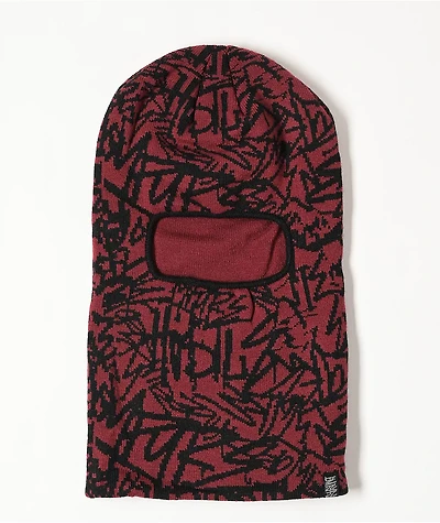 Empyre Scribbles Red Balaclava