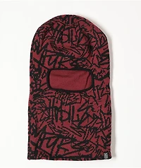 Empyre Scribbles Red Balaclava