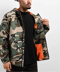 Empyre Seen It Camo Zip Windbreaker Jacket