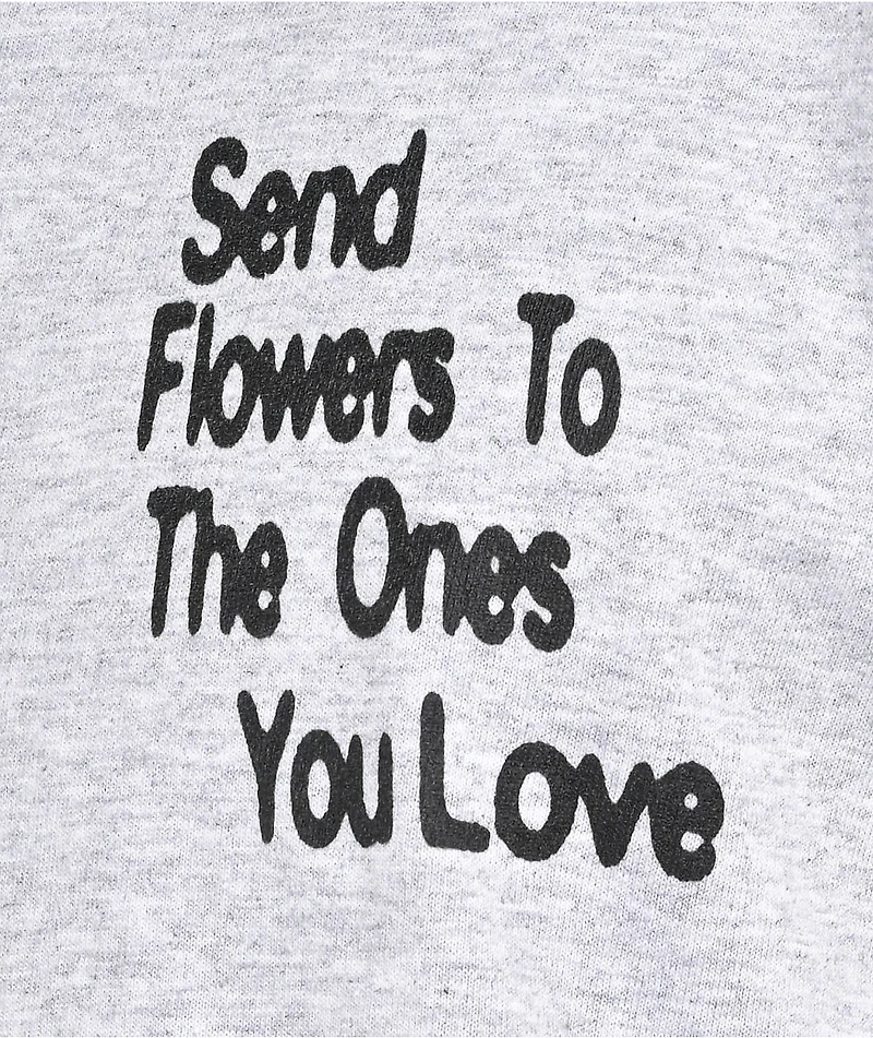 Empyre Send Flowers Grey T-Shirt