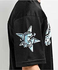 Empyre Shatter Black Mesh Football Jersey