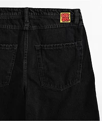 Empyre Shmutz Black Denim Skate Shorts