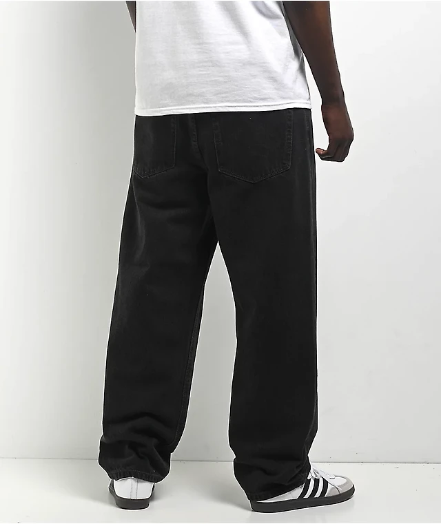 Empyre Shmutz Black Wash Loose Fit Skate Jeans