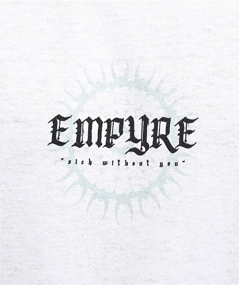 Empyre Sick Without You White Long Sleeve T-Shirt