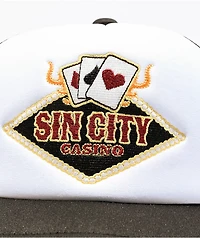 Empyre Sin City Black & White Trucker Hat