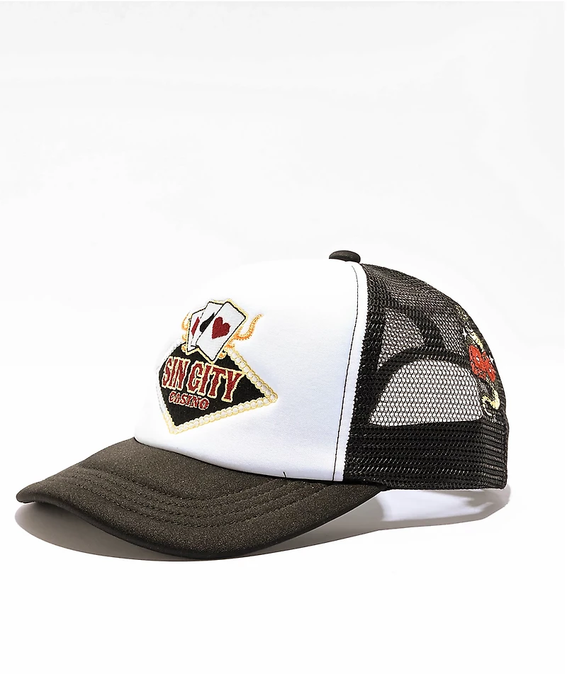 Empyre Sin City Black & White Trucker Hat