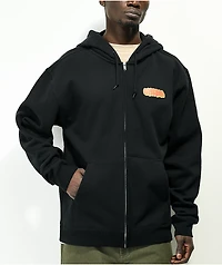 Empyre Sk8 Graffiti Logo Black Zip Hoodie