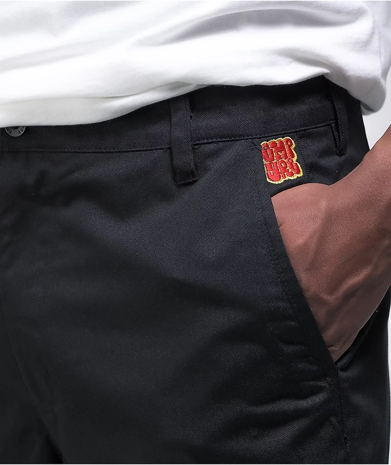 Empyre Sk8 Loose Fit Black Twill Pants