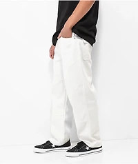 Empyre Skate Denim Cream Carpenter Pants