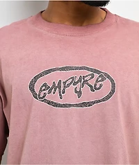 Empyre Skate Logo Brush Red T-Shirt