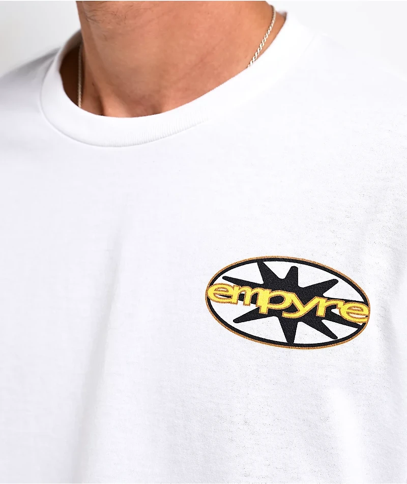 Empyre Skate Oval White T-Shirt