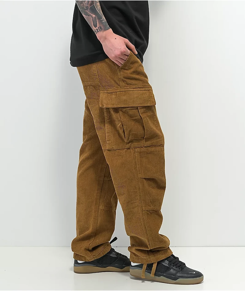 Empyre Skate Tobacco Corduroy Cargo Pants