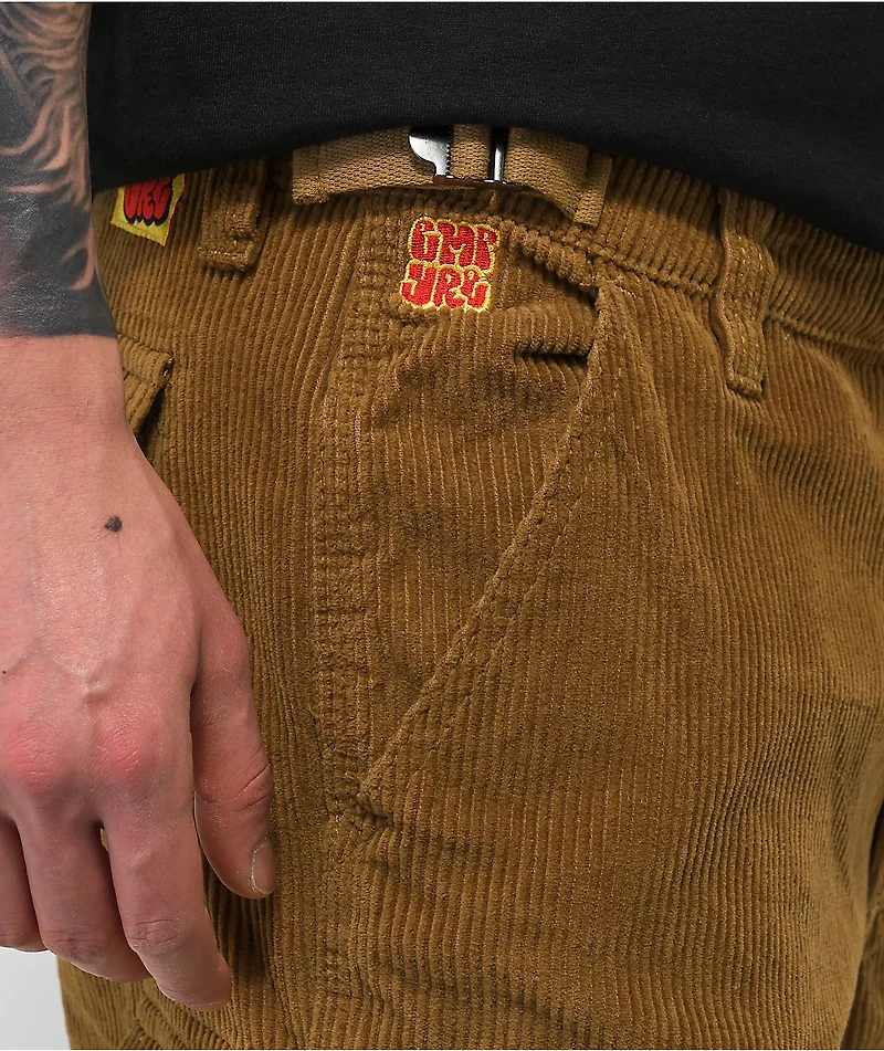 Empyre Skate Tobacco Corduroy Cargo Pants