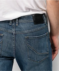 Empyre Skeletor Deluge Indigo Skinny Jeans