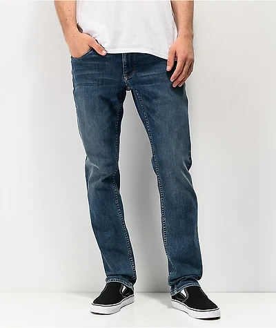 Empyre Skeletor Deluge Indigo Skinny Jeans
