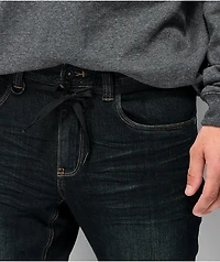 Empyre Skeletor Highway Blue Skinny Fit Jeans