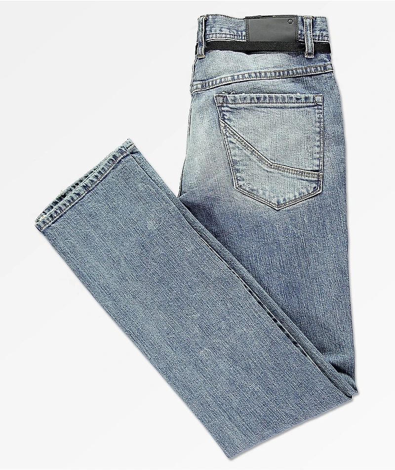 Empyre Skeletor Simon Distressed Skinny Jeans
