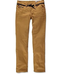 Empyre Skeletor Tobacco Skinny Fit Jeans