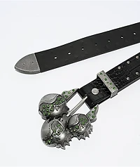 Empyre Skullz & Flames Black Belt