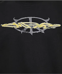 Empyre Skurf Peace Sign Black Long Sleeve T-Shirt