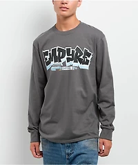 Empyre Slap 4 Charcoal Long Sleeve T-Shirt
