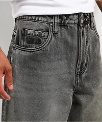 Empyre Slate Grey Wash Ultra Wide Skate Jeans