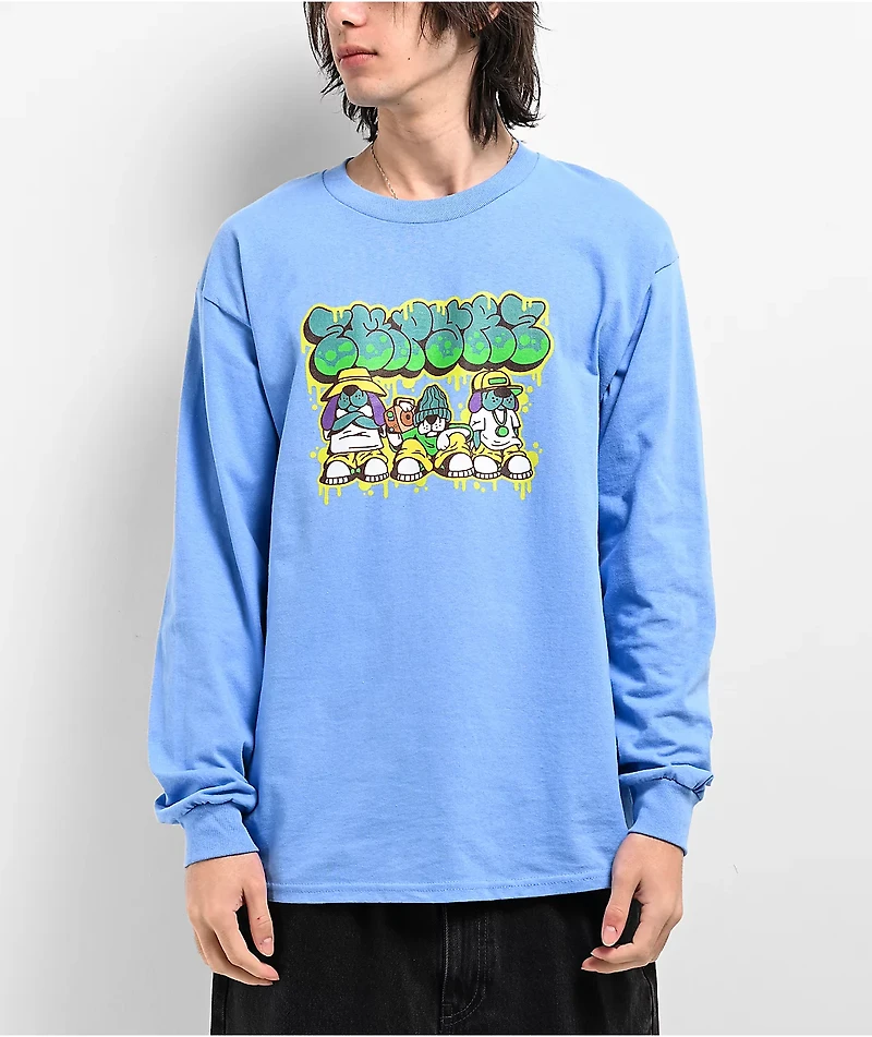 Empyre Speaker Dogs Blue Long Sleeve T-Shirt
