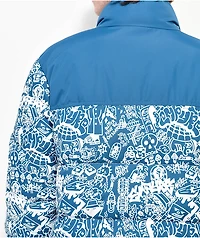 Empyre Spectral Teal Puffer Jacket
