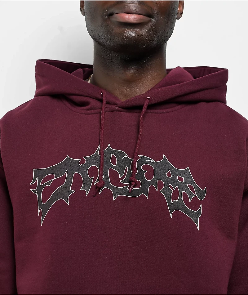 Empyre Spike Maroon Hoodie