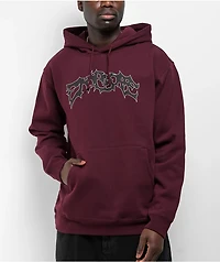 Empyre Spike Maroon Hoodie