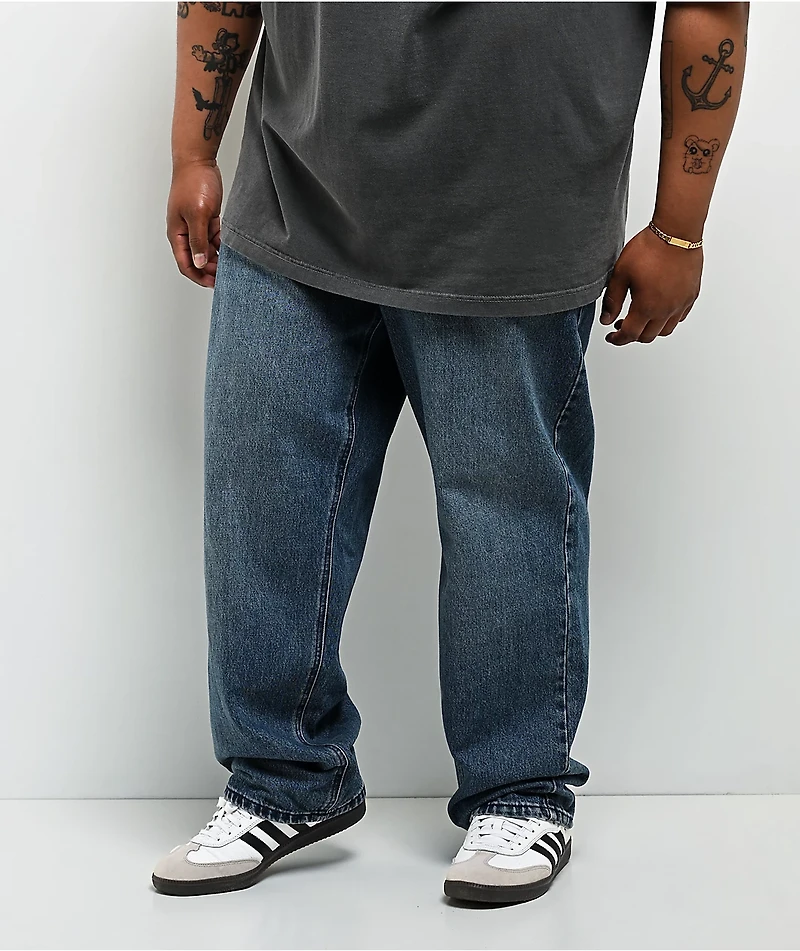 Empyre Spin Blue Wash Skate Jeans