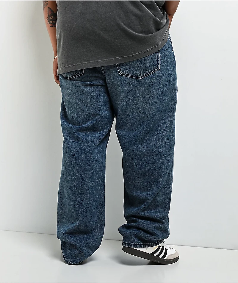 Empyre Spin Blue Wash Skate Jeans