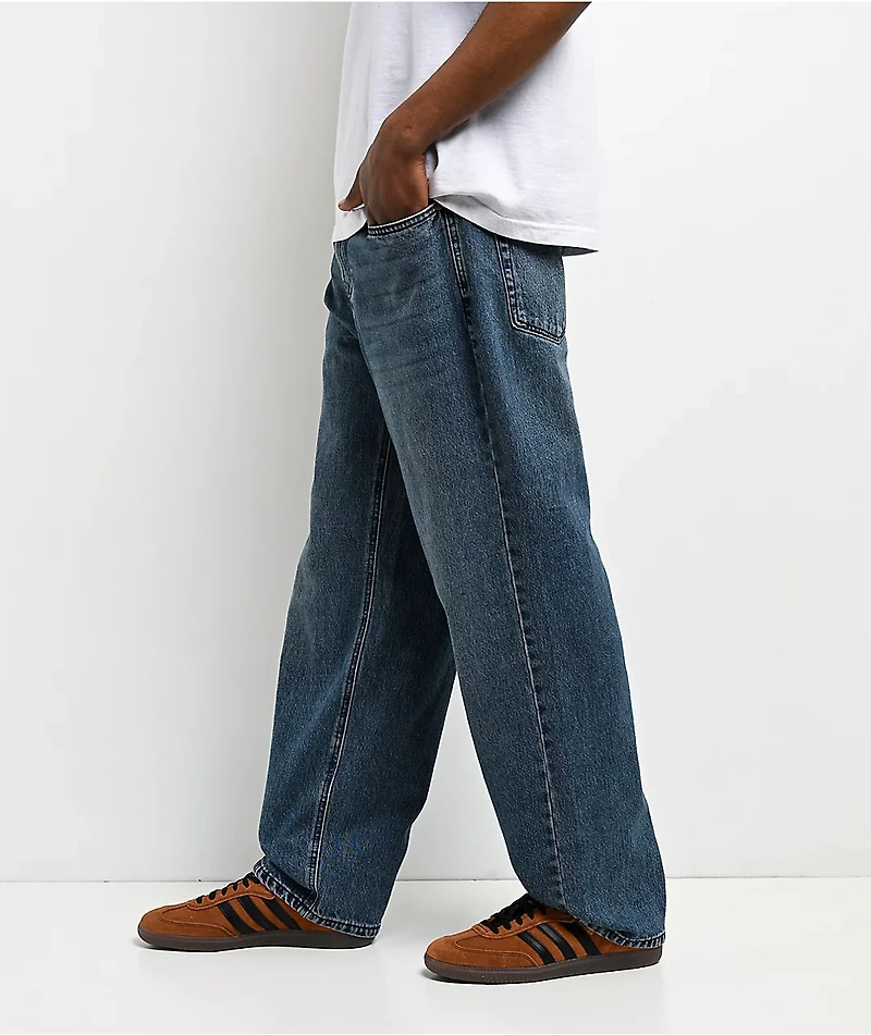 Empyre Spin Blue Wash Skate Jeans