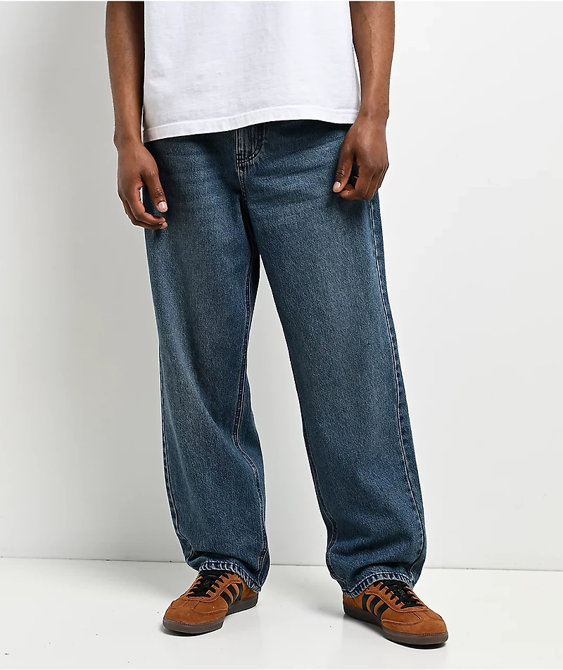 Empyre Spin Blue Wash Skate Jeans