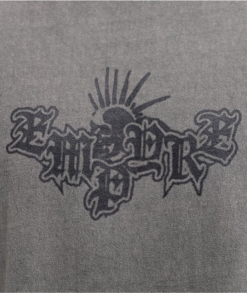 Empyre Spray Punk Grey Wash T-Shirt