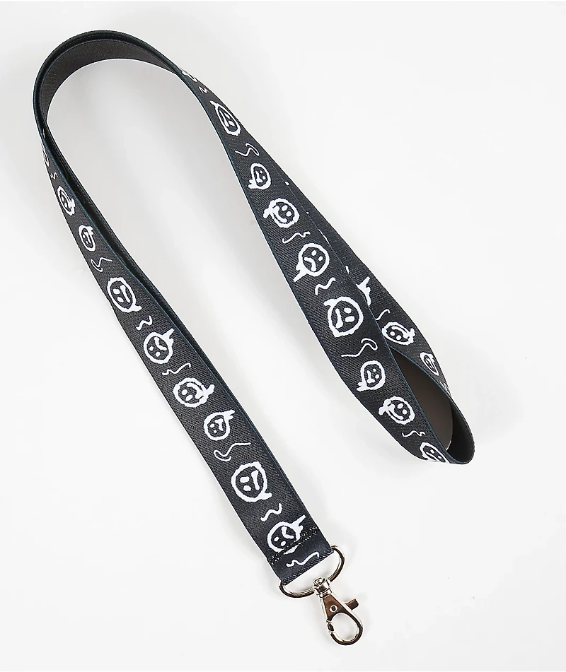 Empyre Spray Smile Black Lanyard