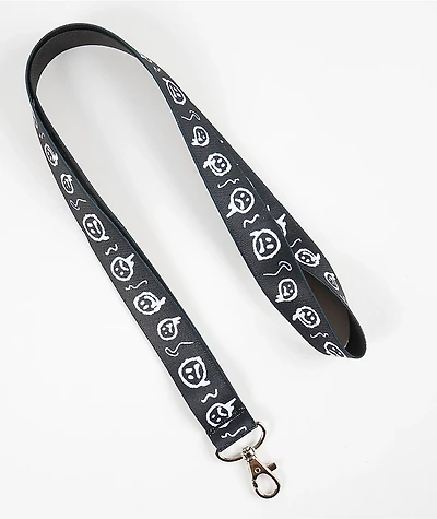 Empyre Spray Smile Black Lanyard