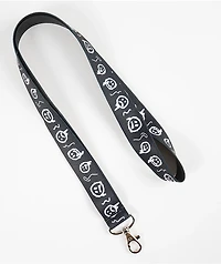Empyre Spray Smile Black Lanyard