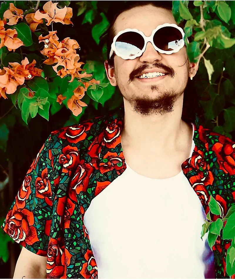 Empyre Sprout Flower Sun White Sunglasses