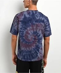 Empyre Spun Out Blue Tie Dye T-Shirt