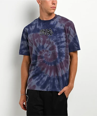 Empyre Spun Out Blue Tie Dye T-Shirt